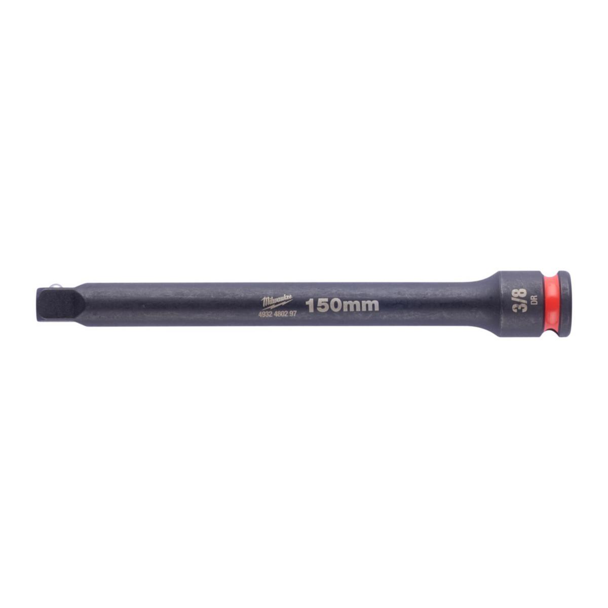 Kraftpipeforlenger Milwaukee - Kraftpipeforlenger 3/8" 150mm Milwaukee