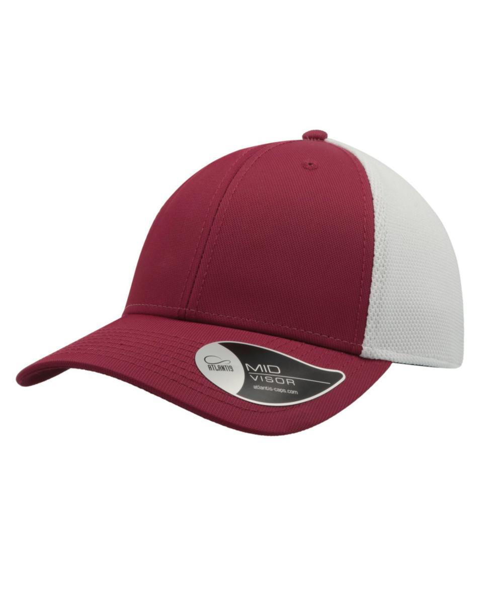 Caps Baseball Atlantis Panel Campus - Caps Baseball Atlantis Panel Campus Burgunder/hvit