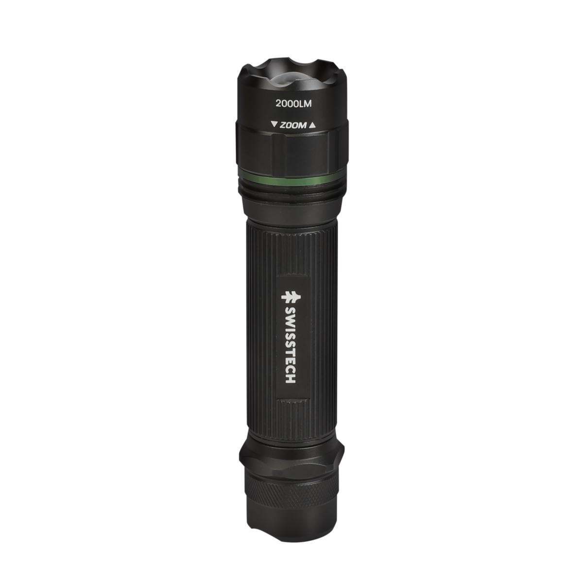 Lykt Zelda oppladbar SwissTech - Lykt Zelda oppladbar SwissTech 2000 Lumen