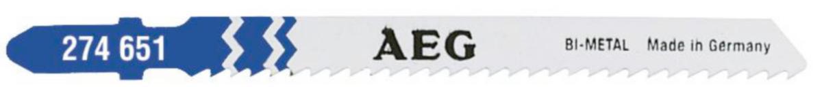 Stikksagblad Milwaukee T101A Bi-Metal - Stikksagblad T101A Bi-Metal Milwaukee 75X2.5mm 5pk