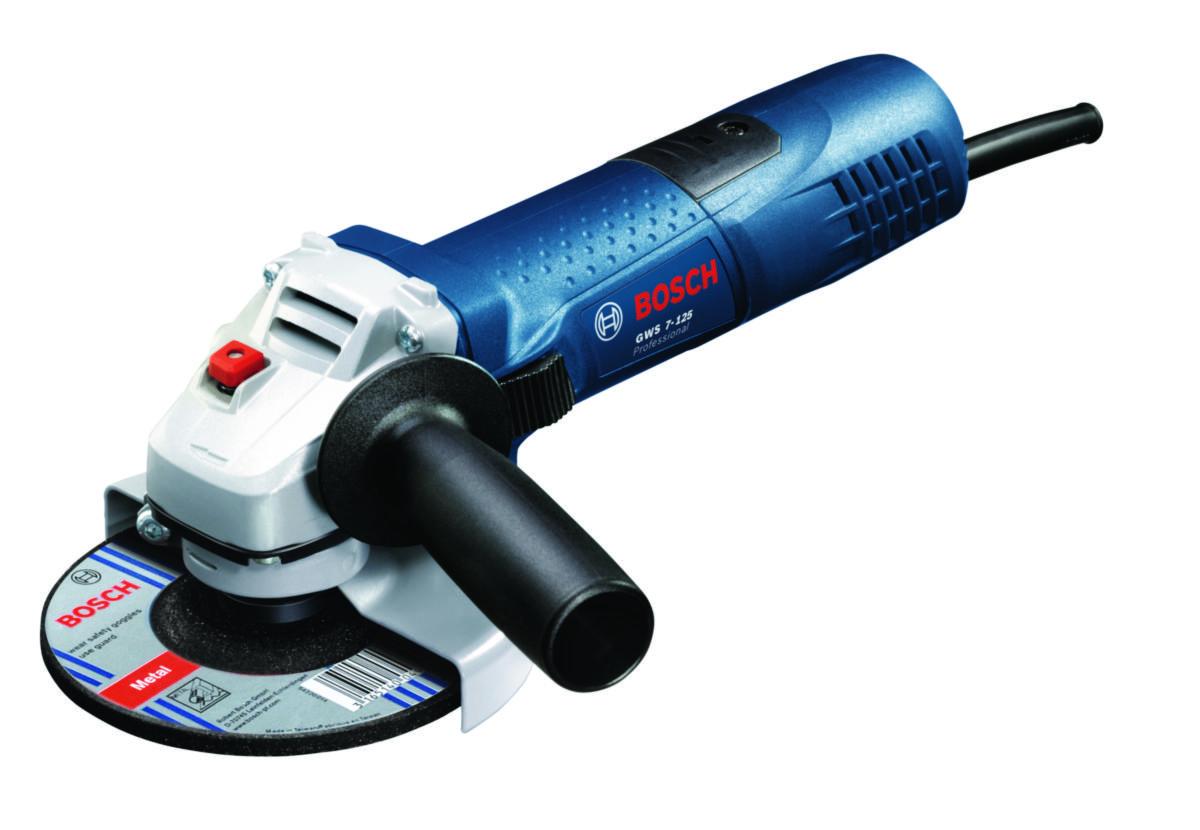 Vinkelsliper Bosch GWS 7-125 Compact - Vinkelsliper GWS 7-125 Bosch 720W Compact