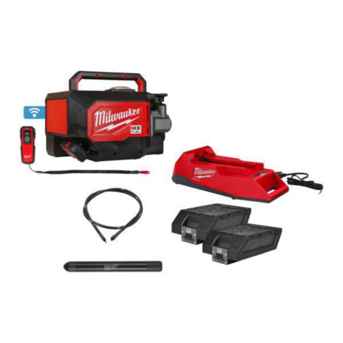 Betongvibrator Milwaukee MXF CVBCKIT-602 - Betongvibrator MXF CVBCKIT-602 Milwaukee MX Fuel KIT 2x6Ah