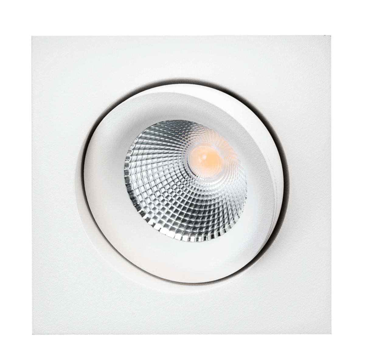 Downlight Sg® Junistar Lux Square DALI - JUNISTAR LUX SQ HVIT 3K DALI JUNISTAR LUX SQUARE HVIT 3000K
