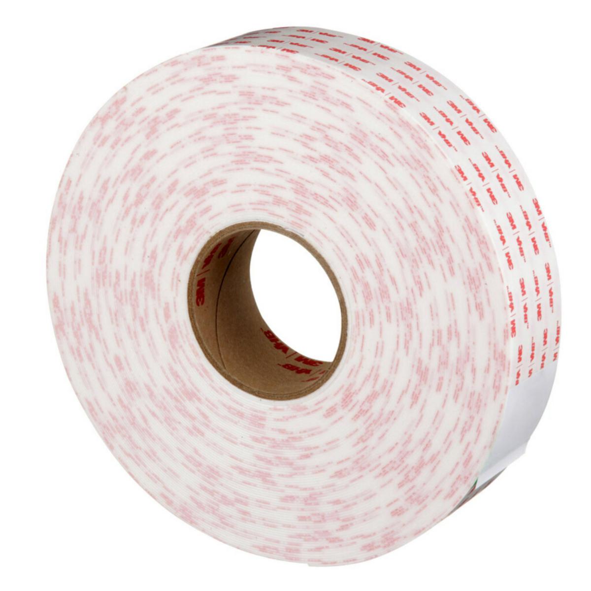 Dobbeltsidig tape 3M VHB 4950 - Dobbeltsidig tape VHB 4950P 3M hvit 19mmx33m