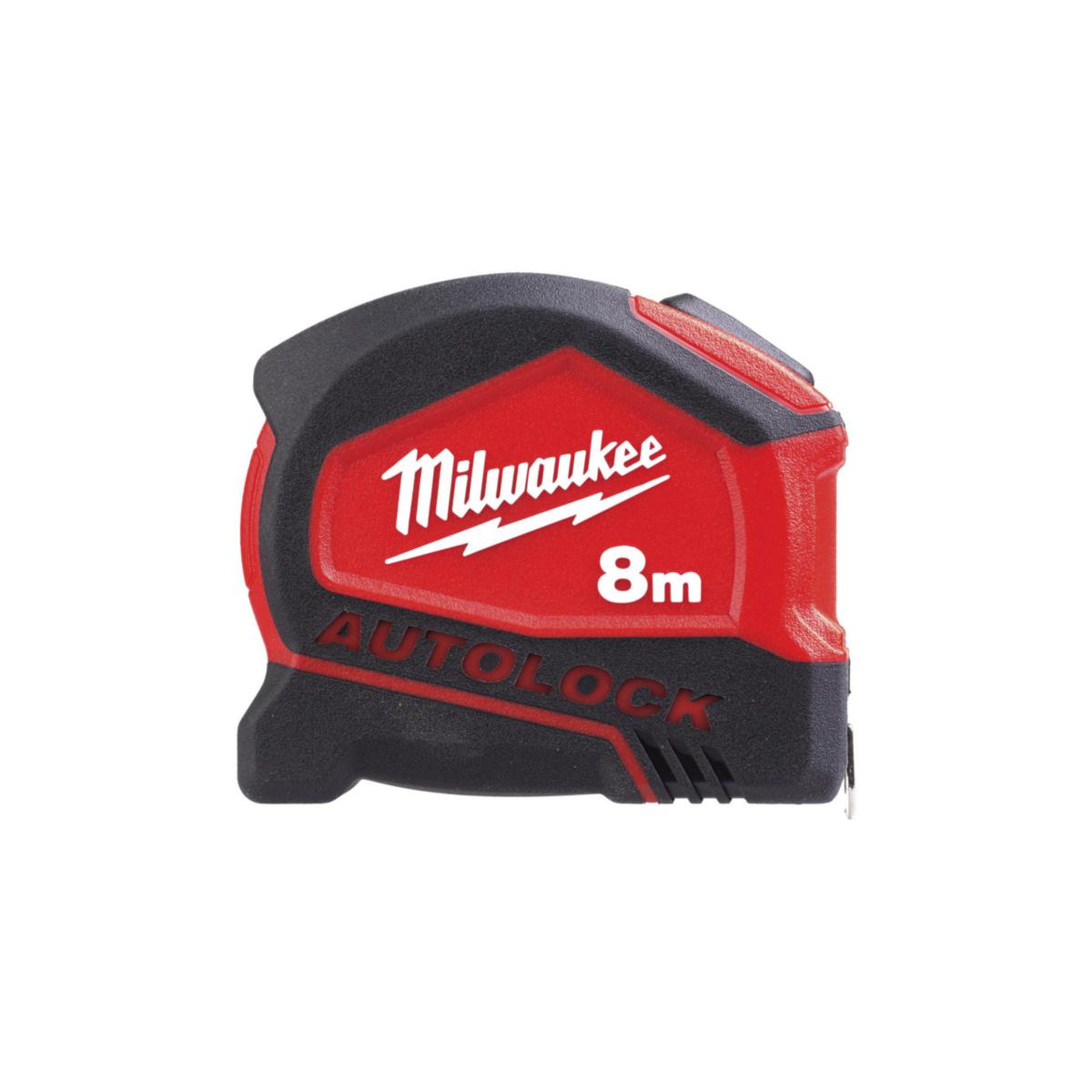 Målebånd Milwaukee Autolock - Målebånd Autolock Milwaukee 8m