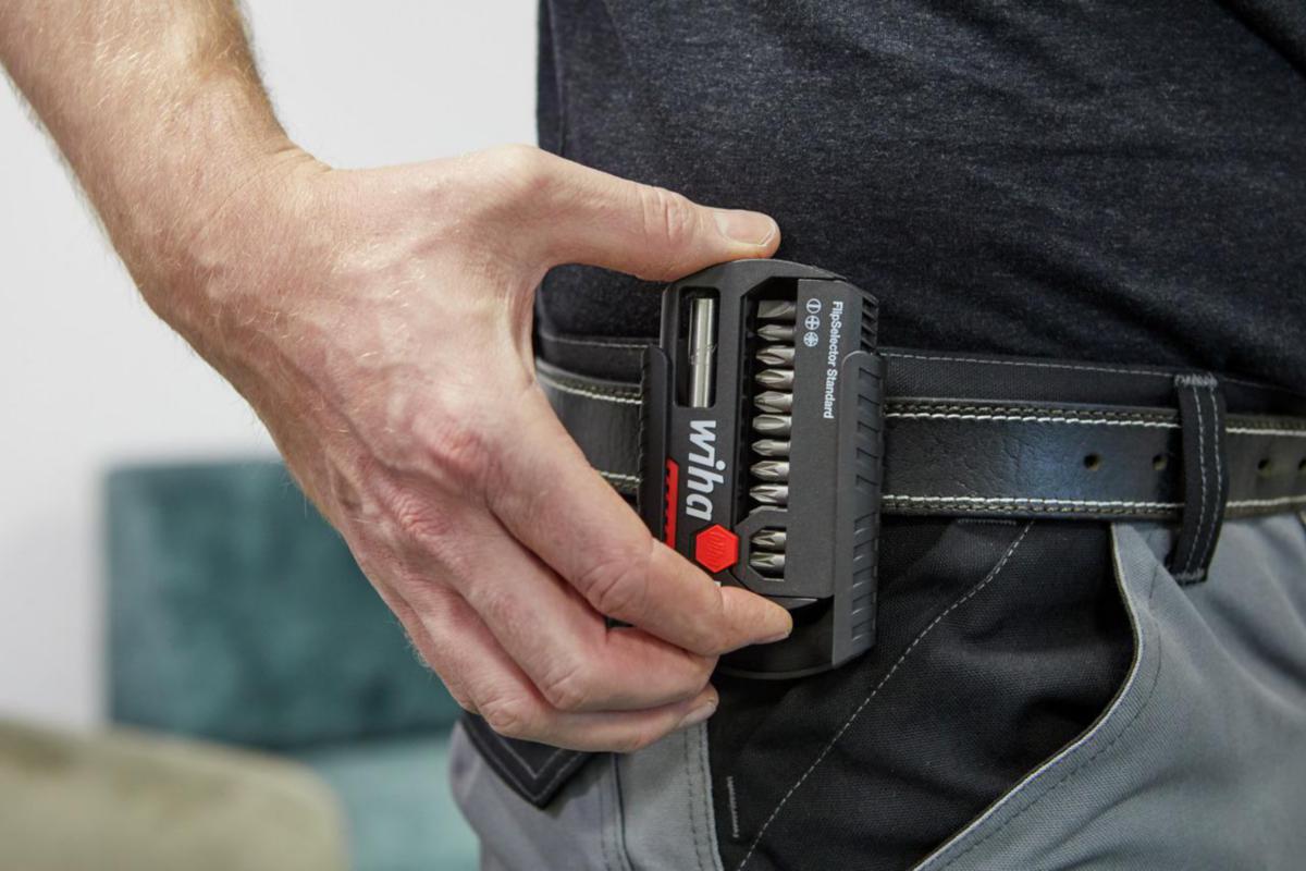 Bitssett TORX T7-T40 13 deler Wiha - Bitssett FlipSelector Standard Wiha TORX 13 deler