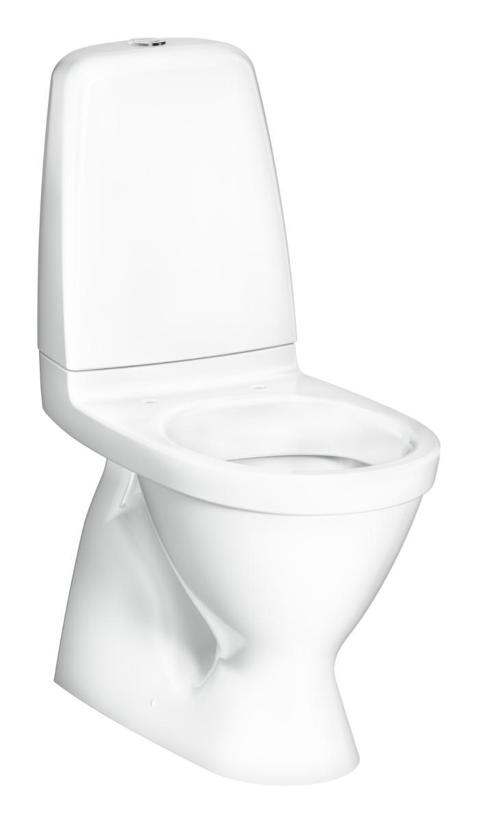 Klosett Pacific 6500, Gustavsberg - GB Pacific klosett S-lås 2/4L gulvstående