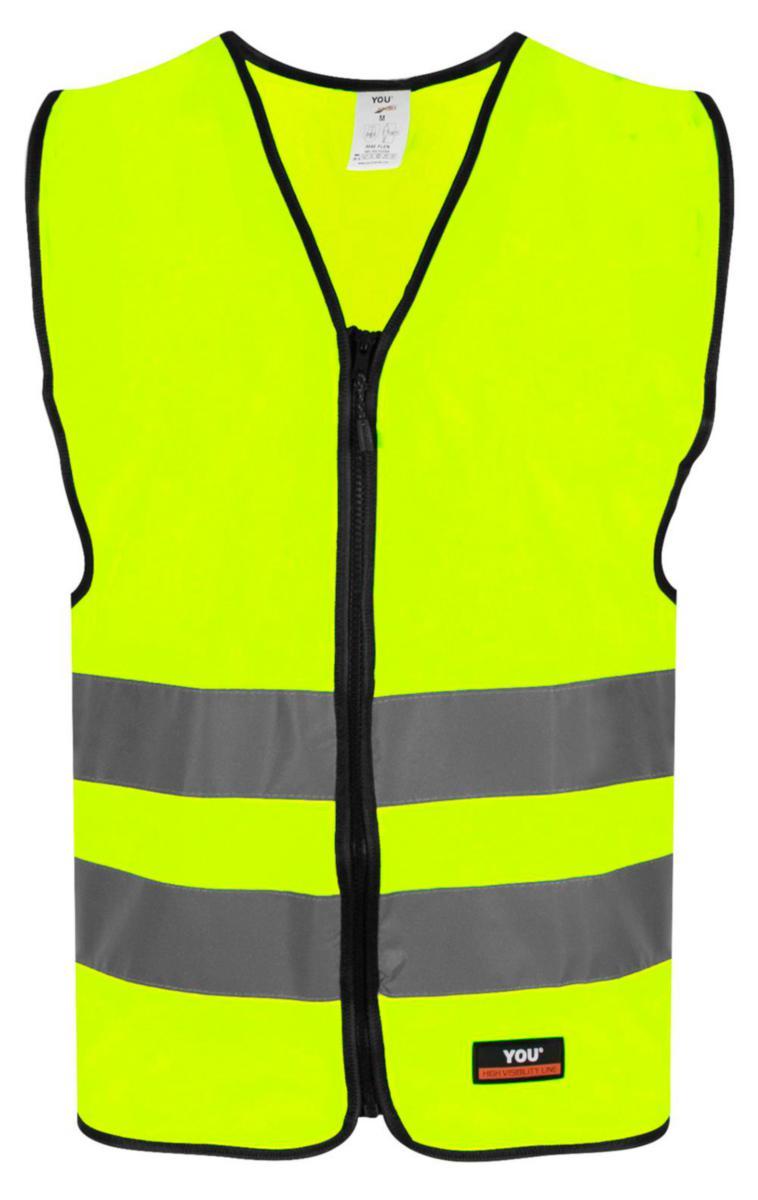 Refleksvest YOU® Flen - Refleksvest YOU Flen Gul str L