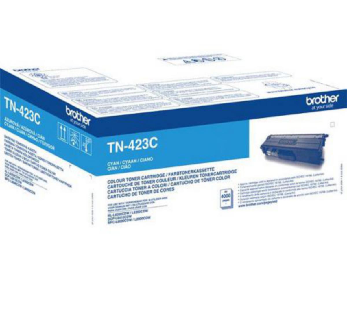 Toner TN423C Brother 4K blå - Toner TN423C Brother 4K blå
