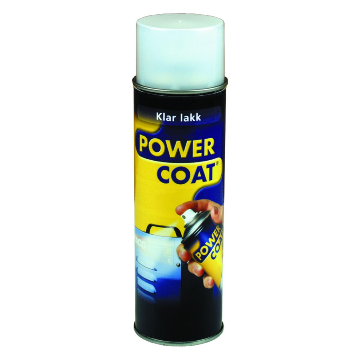 Rustbeskyttende Maling Power Coat 3 in 1 Spray - Klarlakk 3in1 Power Coat 500ml spray