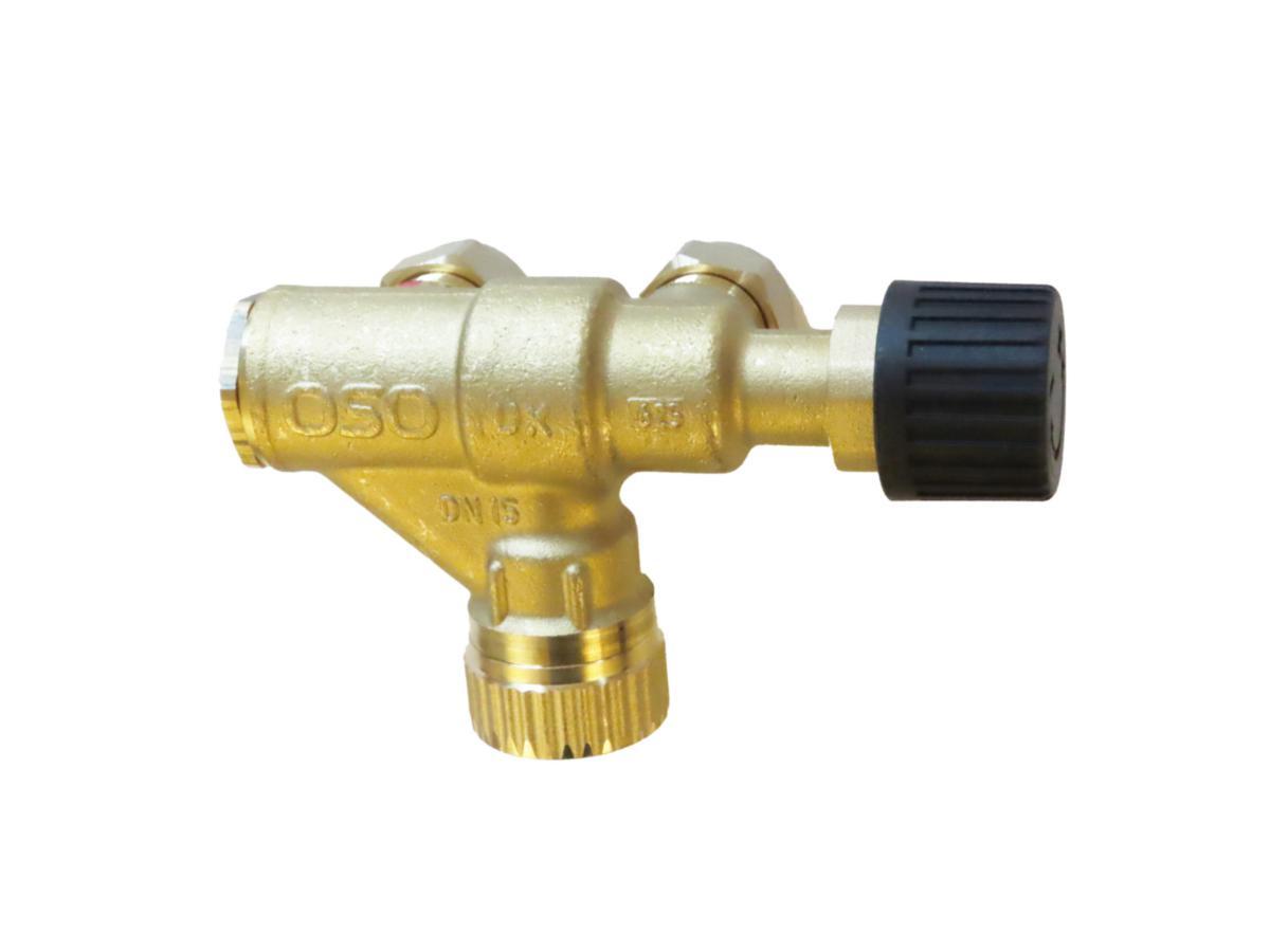 Blandeventil UX 15/UXE 15 Uniterm, Oso - UX 15 Uniterm blandeventil OSO