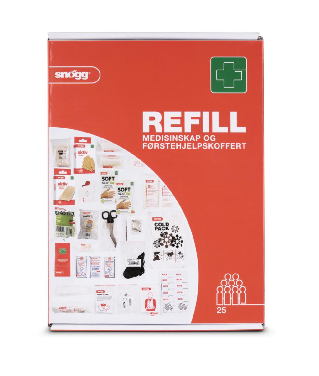 Refill komplett Snøgg® medisinskap og koffert - Refill Medisinskap og koffert Snøgg 24505 komplett