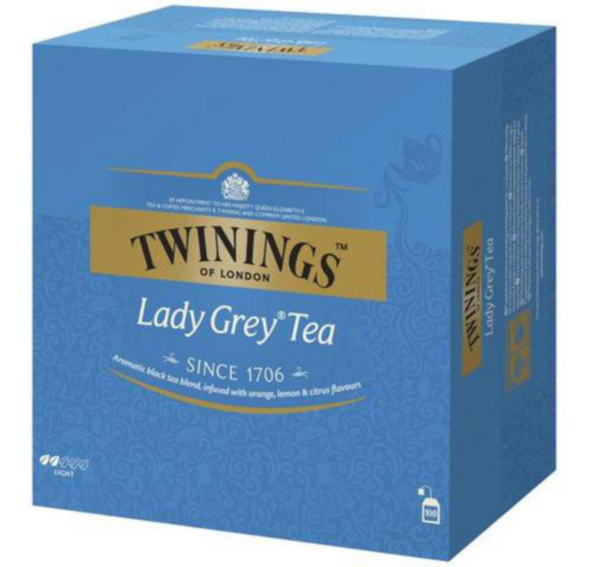 Te Twinings - Te Lady Grey Twinings 100pk