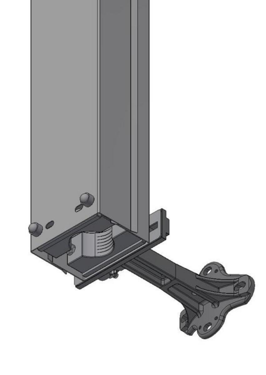 Kabelnedføringer KN El-Tjeneste m/klammer - Kabelnedføring L=2.6 KN12A-42