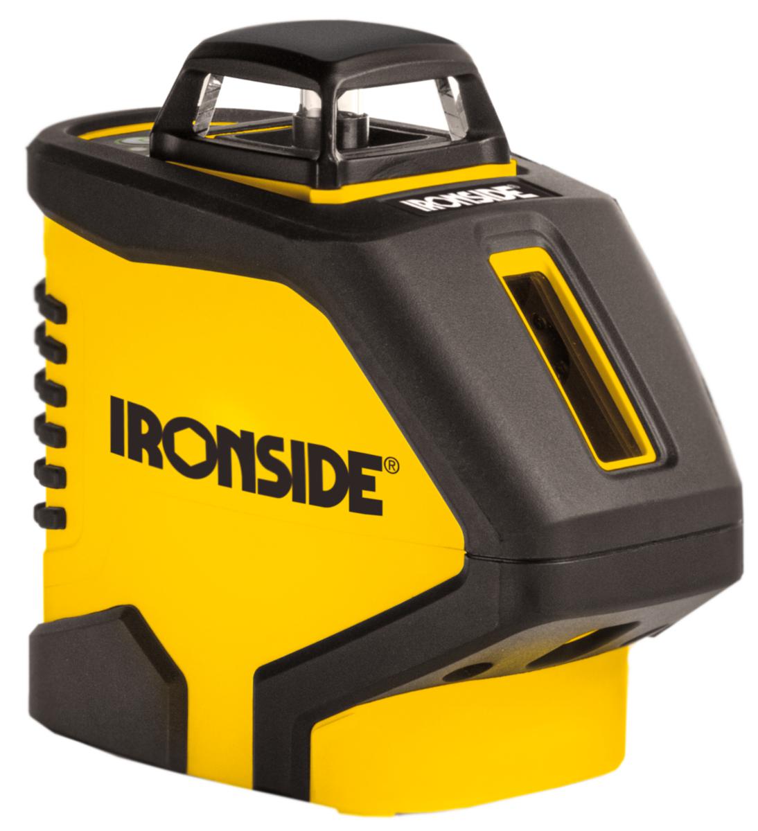 Linjelaser grønn 360º Ironside - Linjelaser Grønn Hor/vert Ironside Selvnivell. 103112