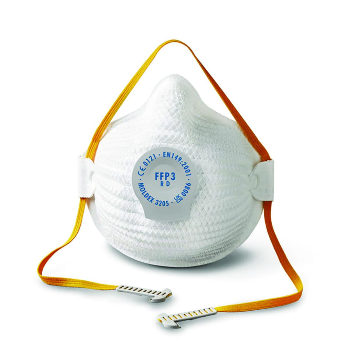 Støvmaske Moldex AIR P3 - Støvmaske Moldex 3255 Air FFP3 R D med ventil str S/M