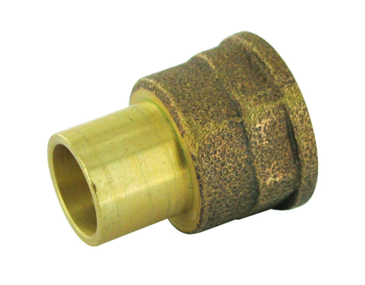 Overgangsnippel 4246 G - 15mm x 1/2" rødg. overg.nippel 4246 G