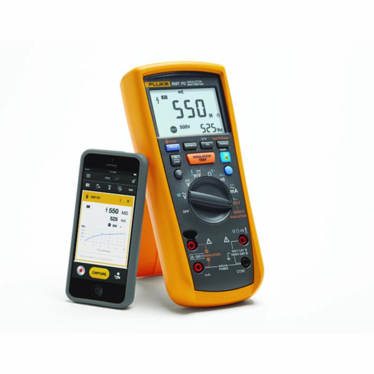 Isolasjonsmultimeter Fluke 1587FC - Fluke 1587 FC 