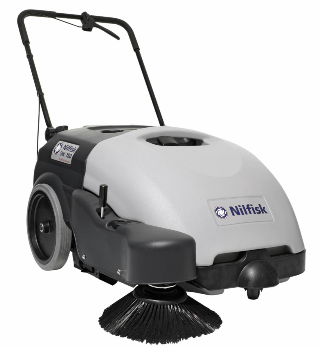 Feiemaskin Nilfisk SW 750 Komplett - Feiemaskin SW750 komplett Nilfisk 12V 60L