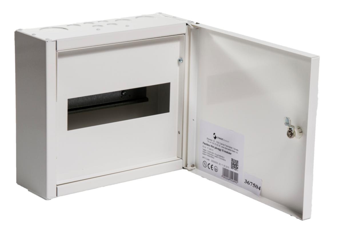 Flexiboks Stansefabrikken Mini 10 mod - Flexibox Mini påvegg 10 mod. 