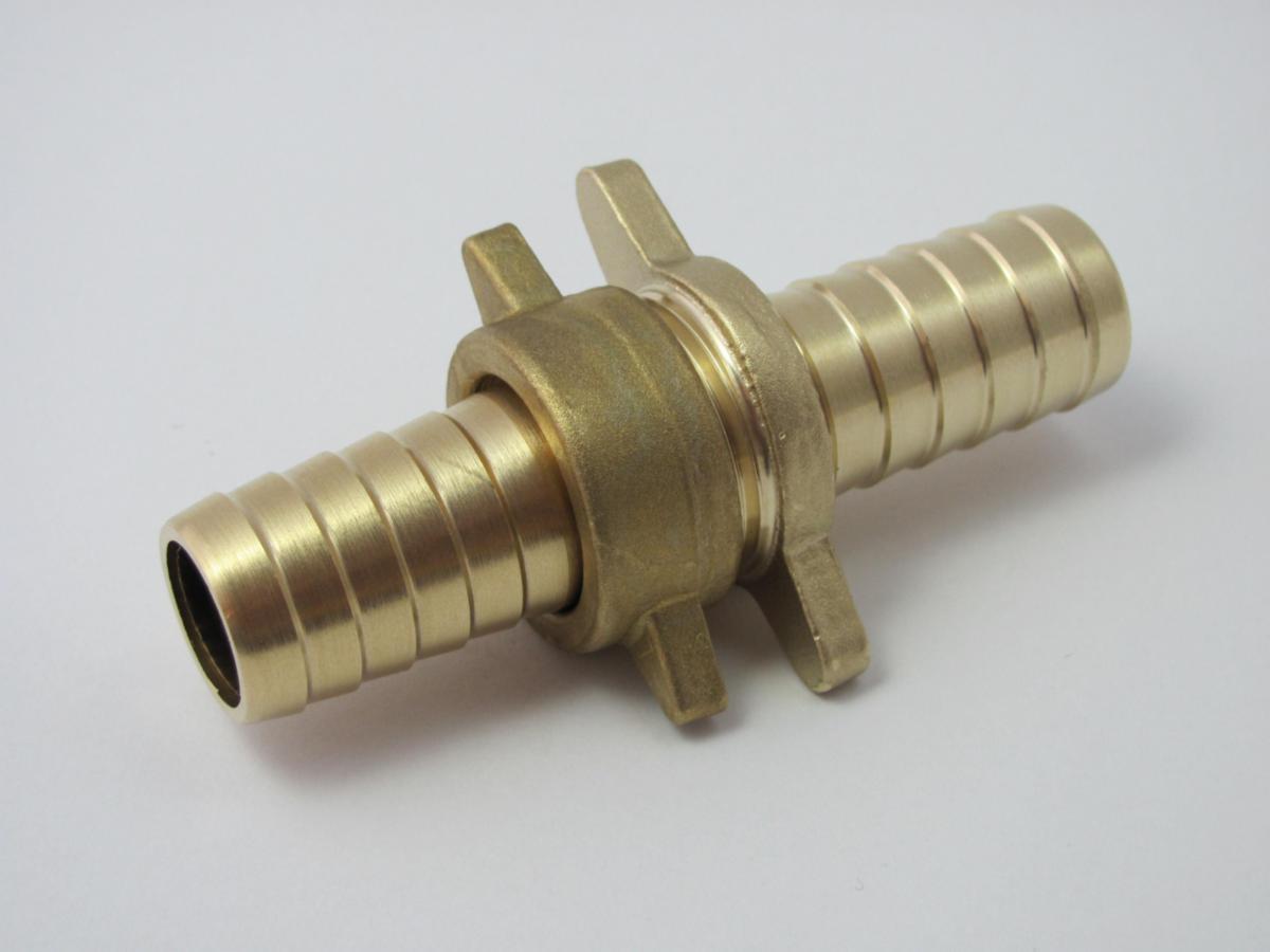 Slangeskjøt todelt - 3/4" mess slangekpl 1/1