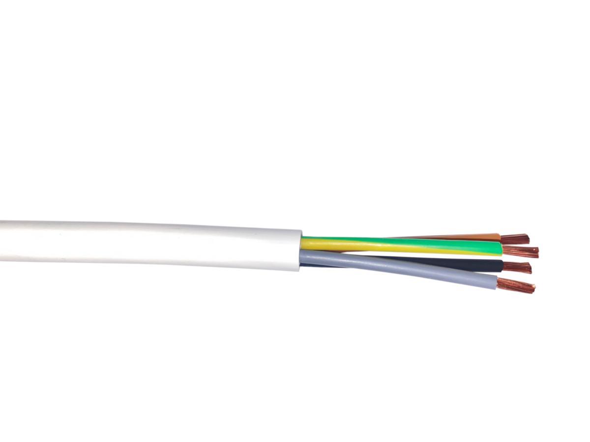 Tec-Flex RV-K Hvit - Tec-Flex RV-K 0,6/1,0kV 4G4 Hvit