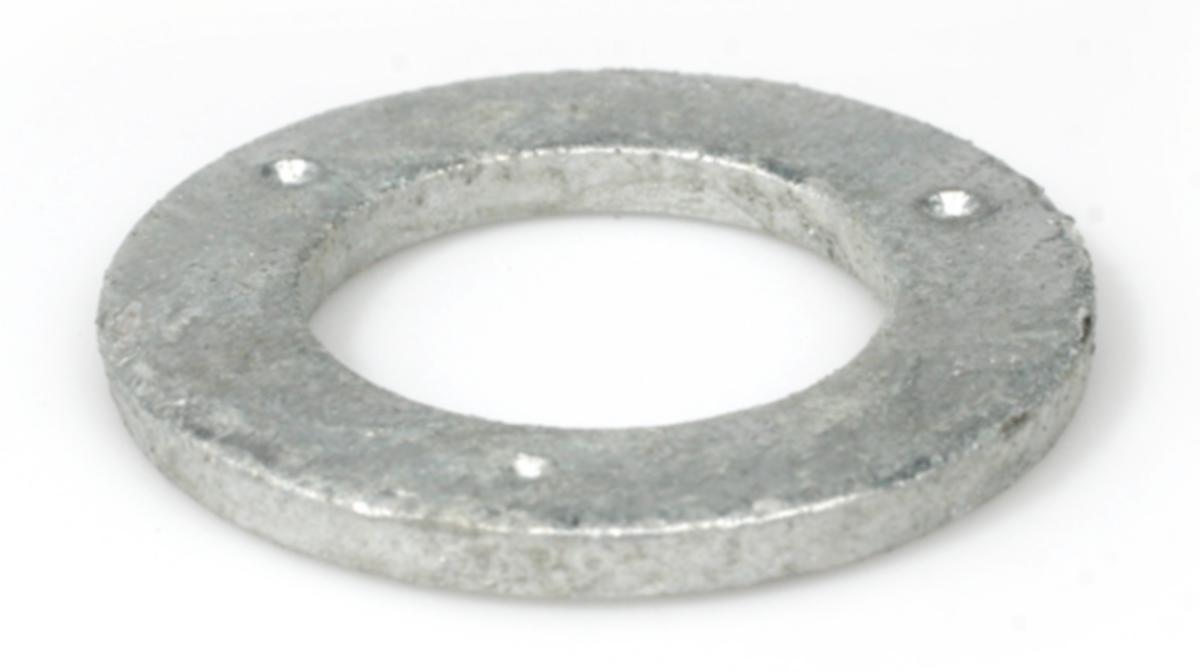 Skive ISO 7089 HV200 elforzinket - Skive M12 EZ I7089 HV200 13X24X2.5mm elforzinket(D125A)