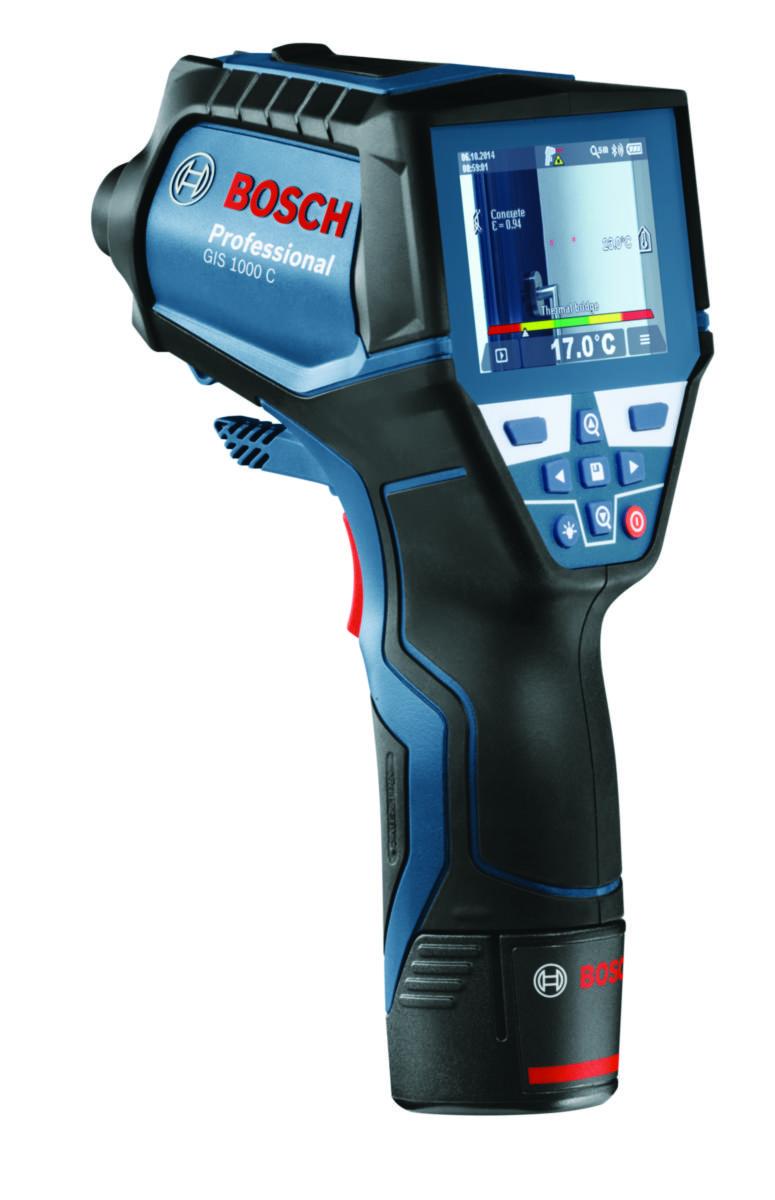 Punktmåler Bosch GIS 1000 C - Punktmåler GTC 1000 C Bosch 4x1.5V (AA) 40cm