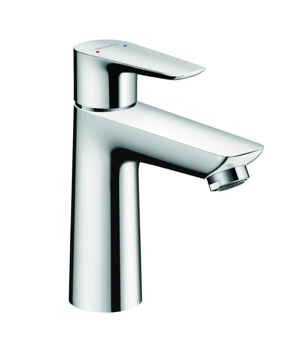 Servantbatteri Talis E110 krom, Hansgrohe - HG Talis E 110 servantbatteri uten oppløft. krom
