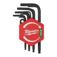 Torxnøkkelsett Milwaukee Kompakt 9 deler