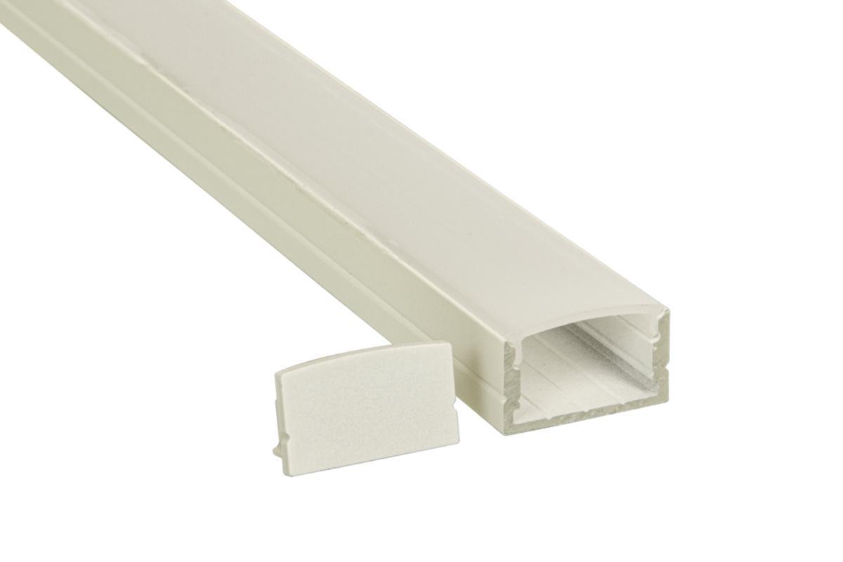 Aluminium LED-profil Aneta Lighting Scanstrip XL - Scanstrip XL hvit 1,8m LED-pro