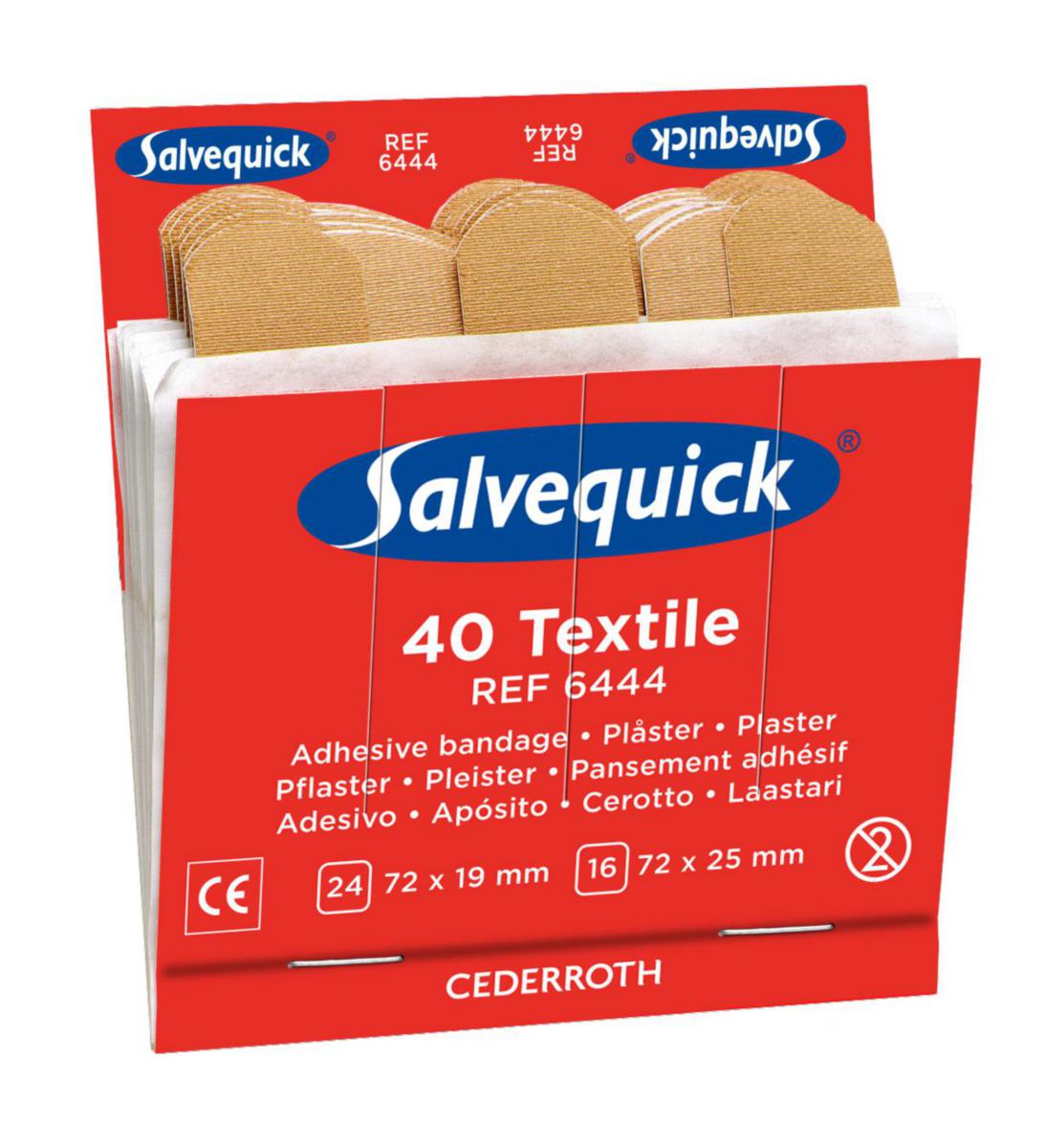 Plaster Salvequick® 40 Textile refill plasterautomat - Refill plasterautomat Salvequick 40 Textile