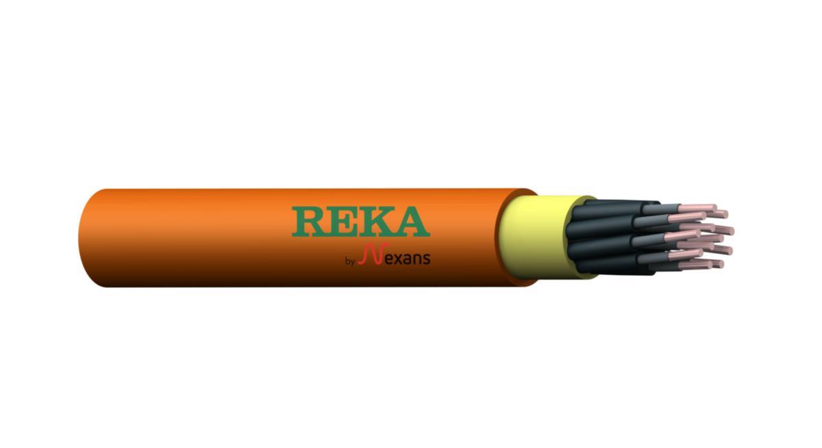 Signal/kontroll kabel FRHF Reka - FRHF 12x1,5 ER F4A T500