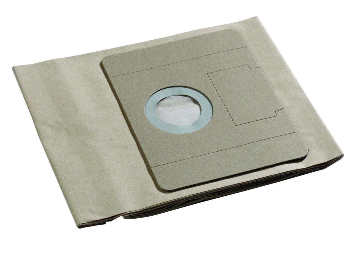 Støvsugerpose papir f/ Bosch GAS 35 - Støvpose papir for GAS 35 Bosch 5pk