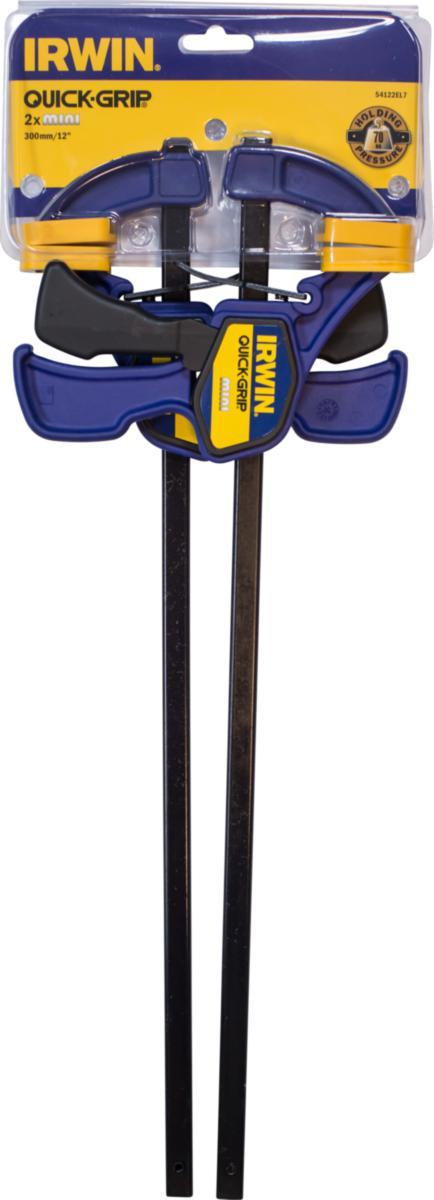 Skrutvinge Newell 54122 Mini A2 - Enhåndstvinge Quick-Grip mini Irwin 300mm 2pk