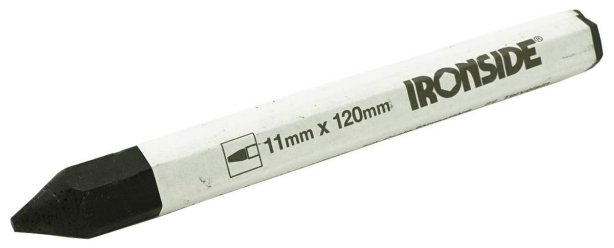 Fargestift Ironside - Fargestift svart Ironside sekskantet 100750