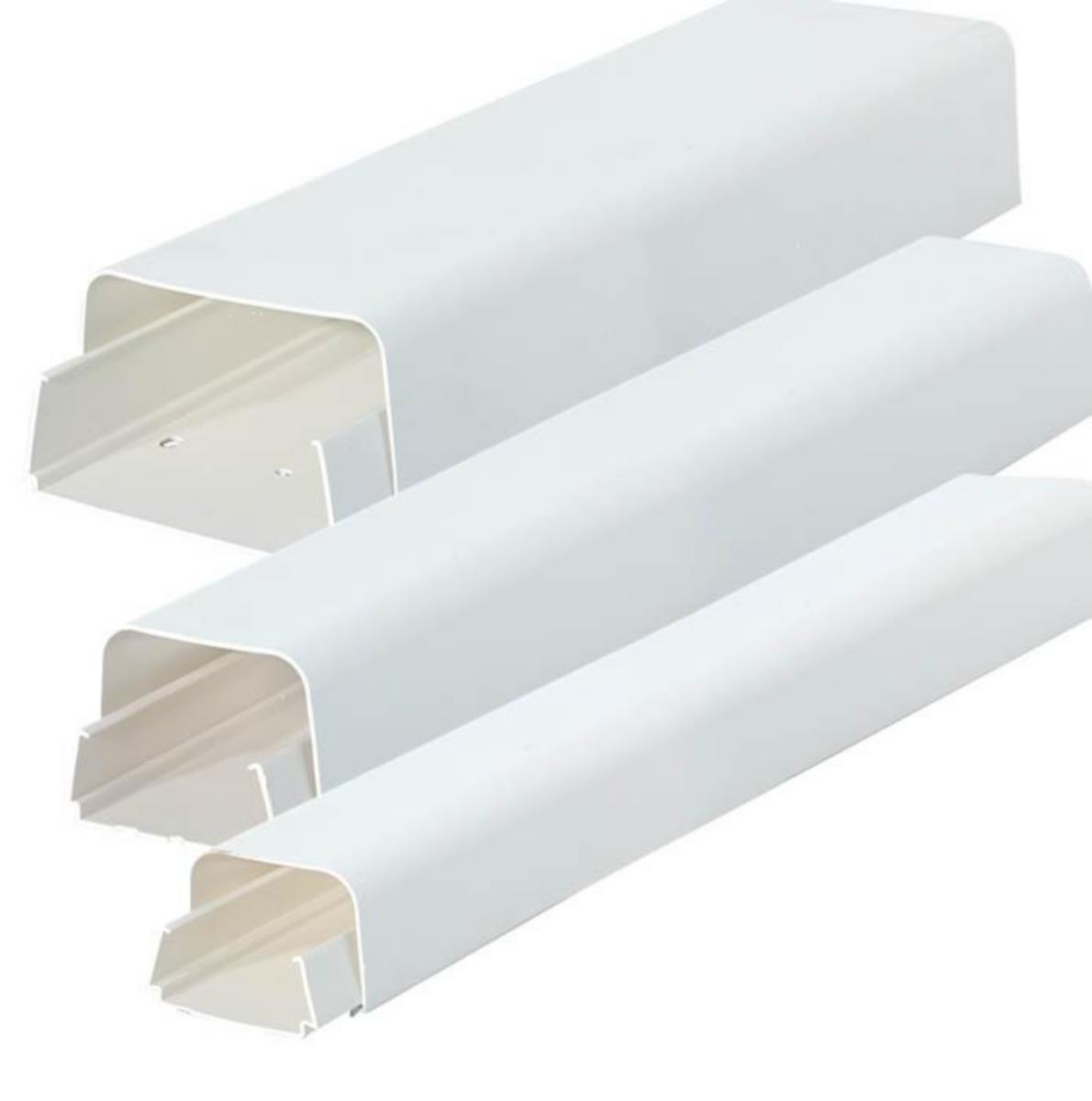Kanal Europlus - 80X60X2000 Kanal hvit Europlus