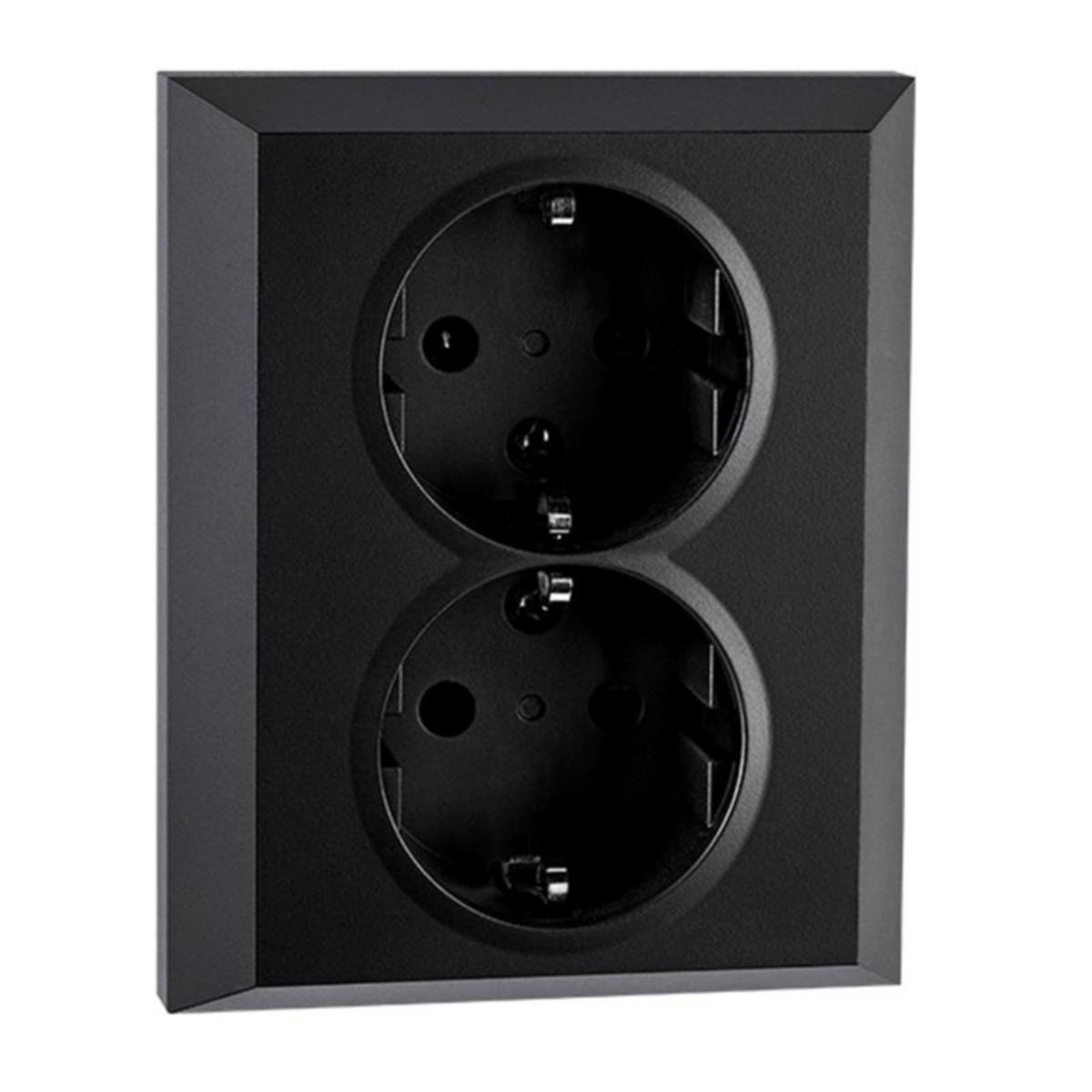 Stikk Sg® Innfelt dobbel m/j - STIKK IF Dobbel M/J SORT 