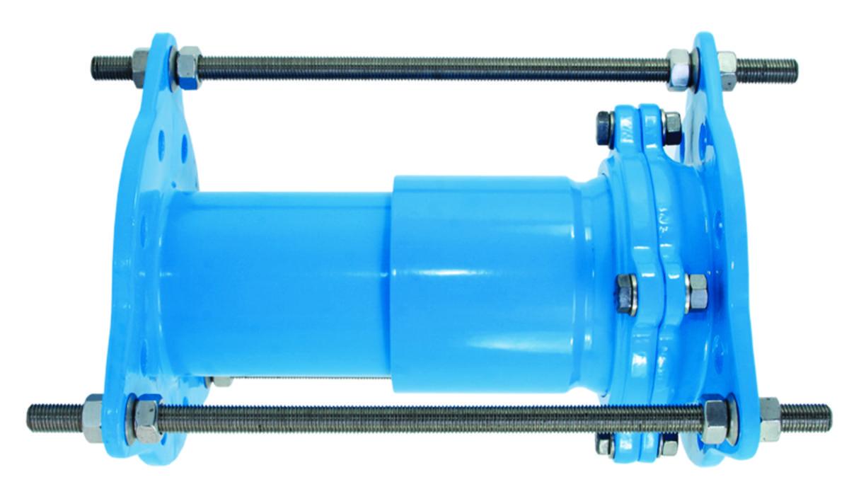 Teleskopisk passtykke Vario - DN 150 Vario tel. passtykke L= 175-250 mm avvinkl. 0-10º