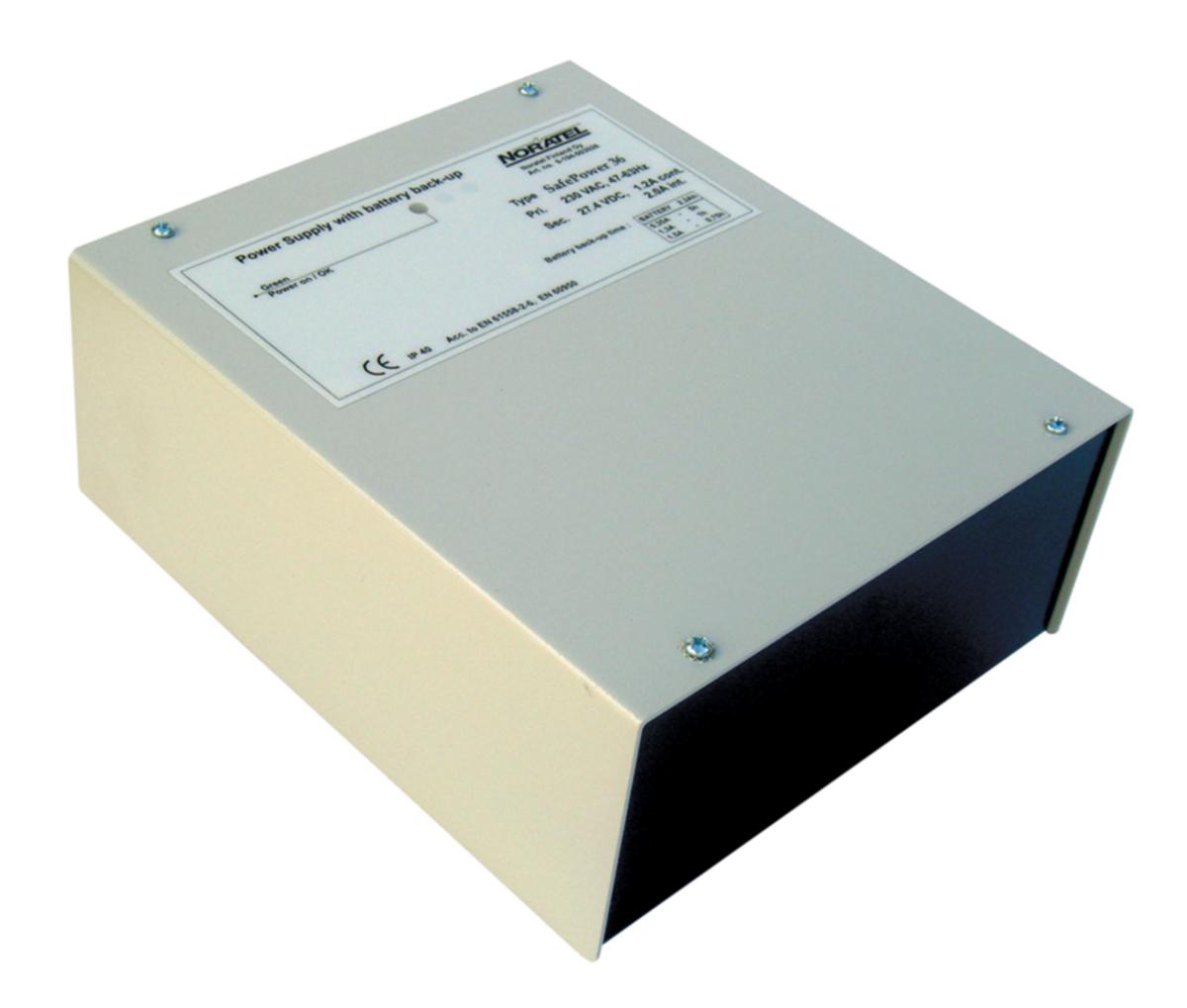 Nødstrømforsyning type Safepower Noratel - SAFEPOWER36 STR.FOR.230/27.4VDC1.2A/2.0A