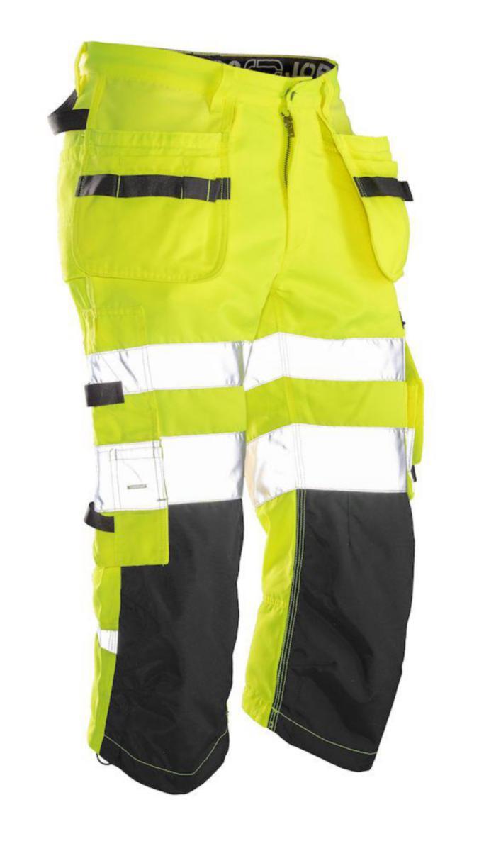 Piratbukse håndverk Jobman 2217 HiVis kl.1 - Piratbukse Jobman 2217 HiVis kl.1 gul/svart str 46