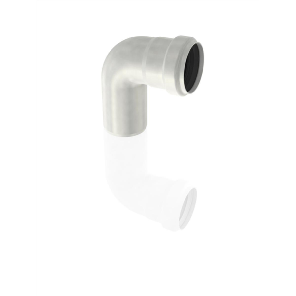 Bend 87,5°, AISI 316, EN1.4404, ACO Pipe - 125 mm x 87.5° ACO pipe bend AISI 316