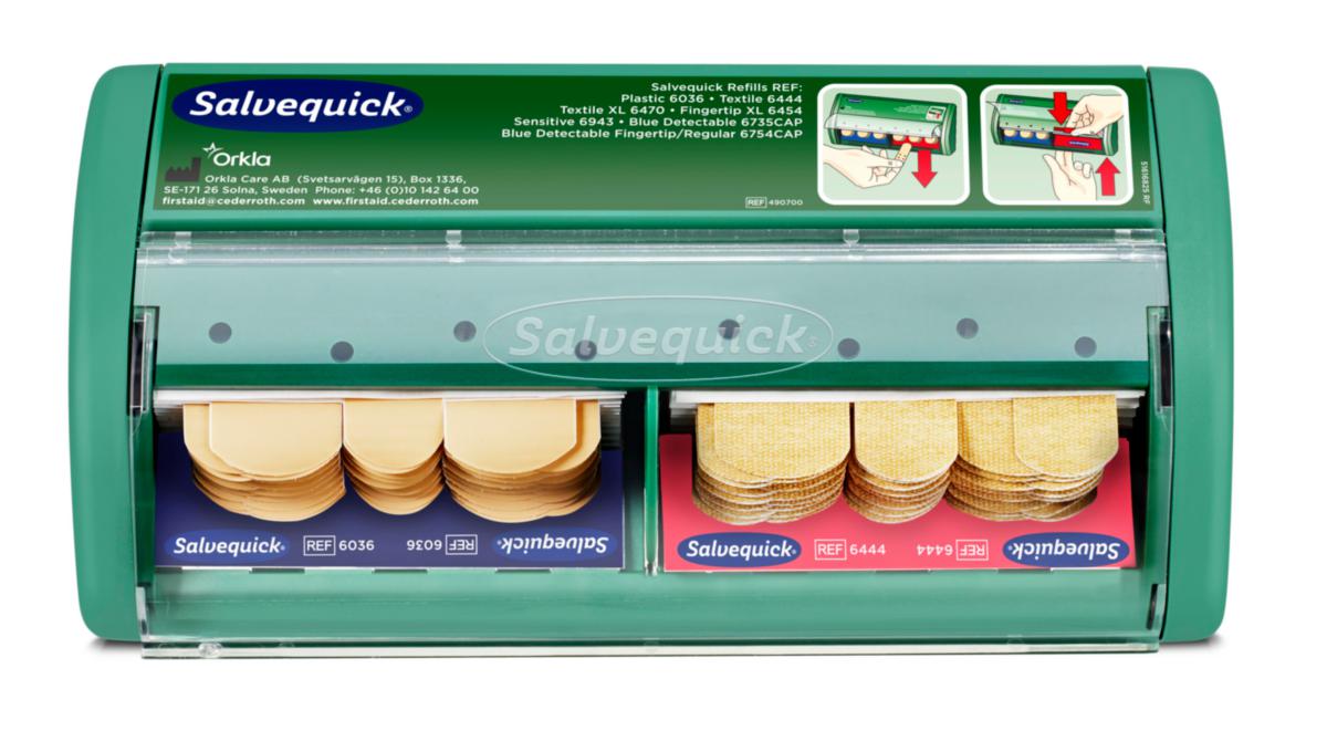 Plasterautomat Salvequick® - Plasterautomat Salvequick plaster Salvequick 40 Textile