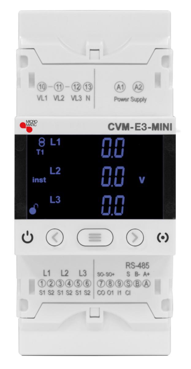 Nettanalysator CVM-E3-mini-MC - Nettanalysator CVM-E3-mini-MC