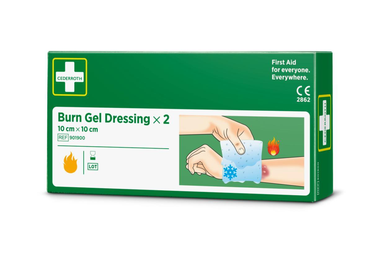 Brannskadekompress Cederroth Burn Gel - Brannskadekompress Cederroth Burn Gel 10X10cm