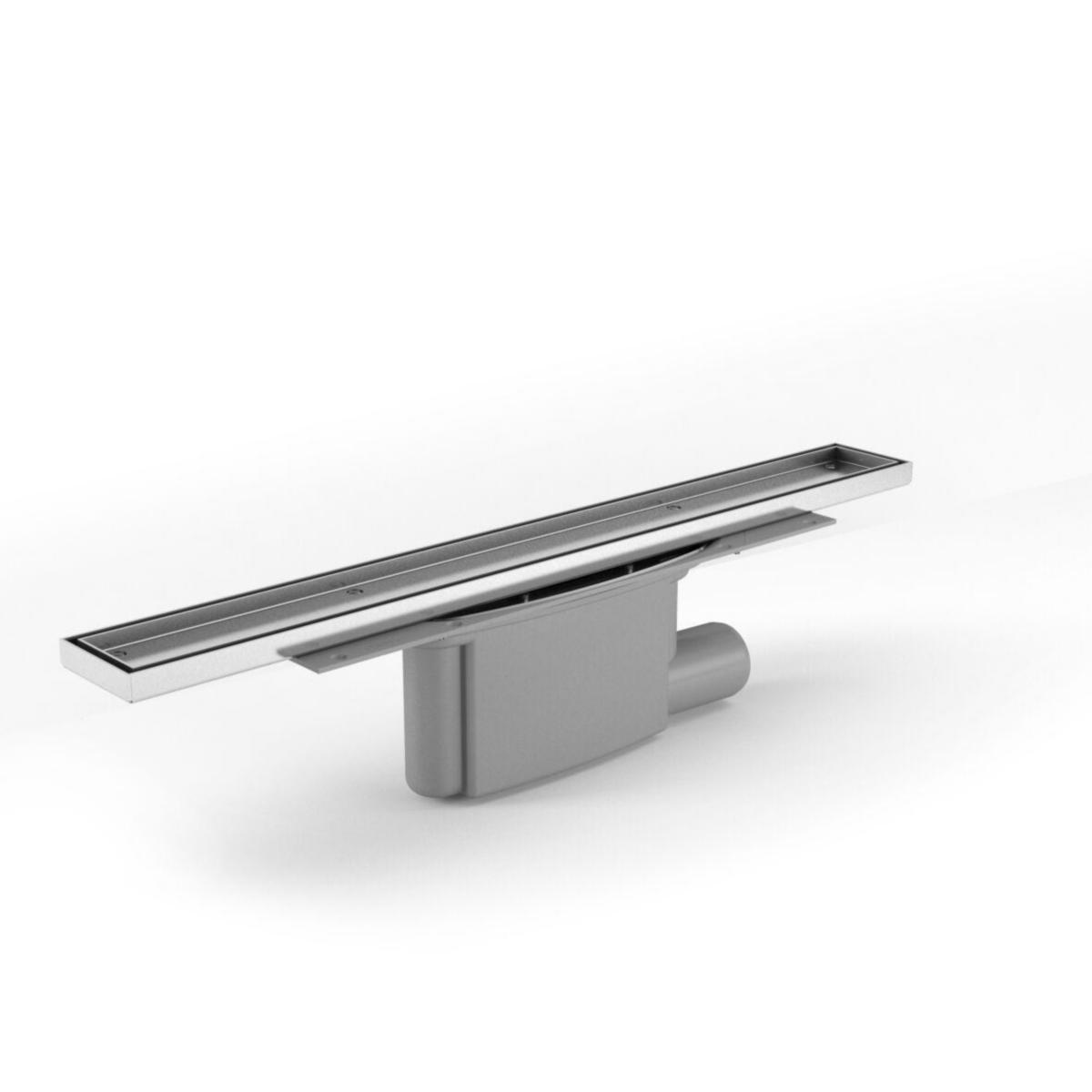 Sluk med gavel utløp Purus Line Tile - Ø50 - Purus line tile sluk gavel utl 50 mm x 900 mm