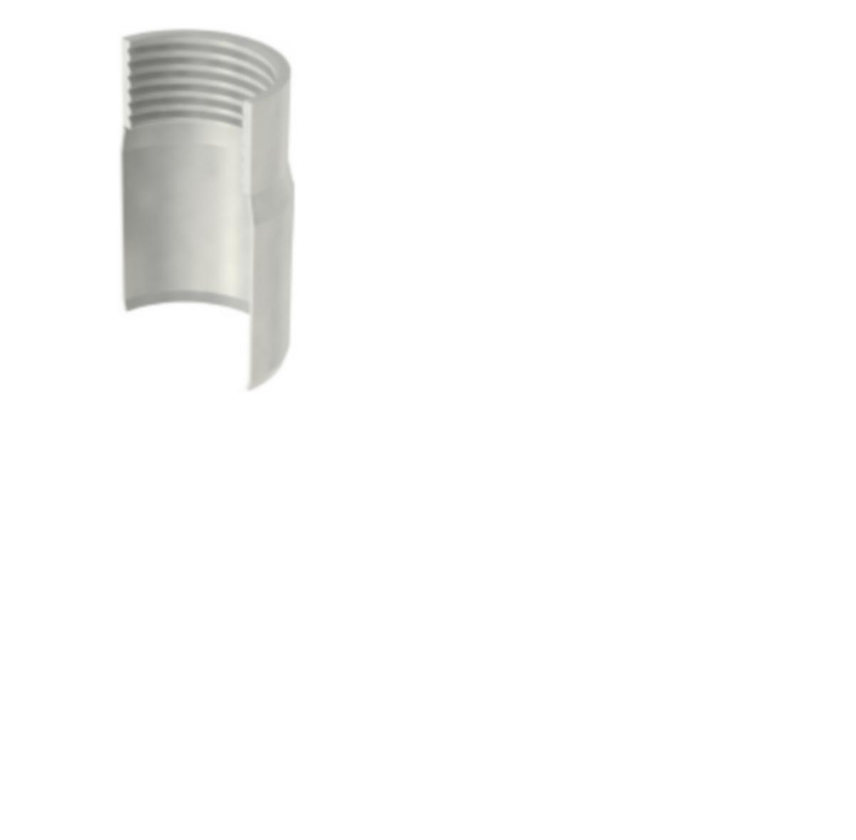 Muffe med innvendig gjenge, AISI 316, EN1.4404, ACO Pipe - 50 mm x 1" ACO pipe overgangs nippel innv.gj. AISI 316