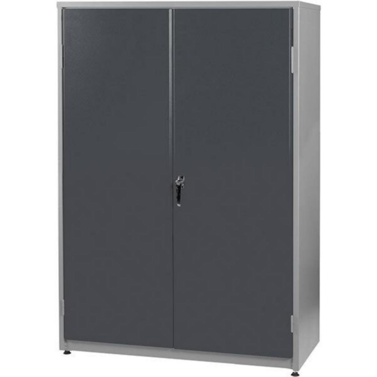 Verkstedskap SM lavt - Verkstedskap lavt SM 1020x540x1500mm l. grå/grå