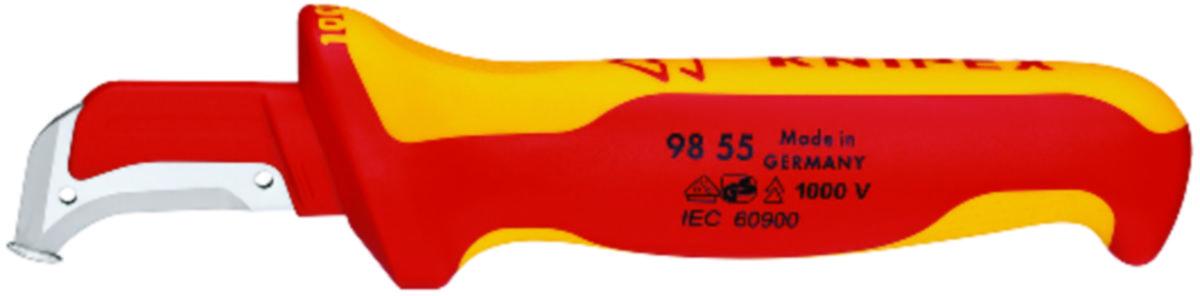 Strippekniv Knipex 9855 1000V - Strippekniv 9855 Knipex 180mm 1000V VDE