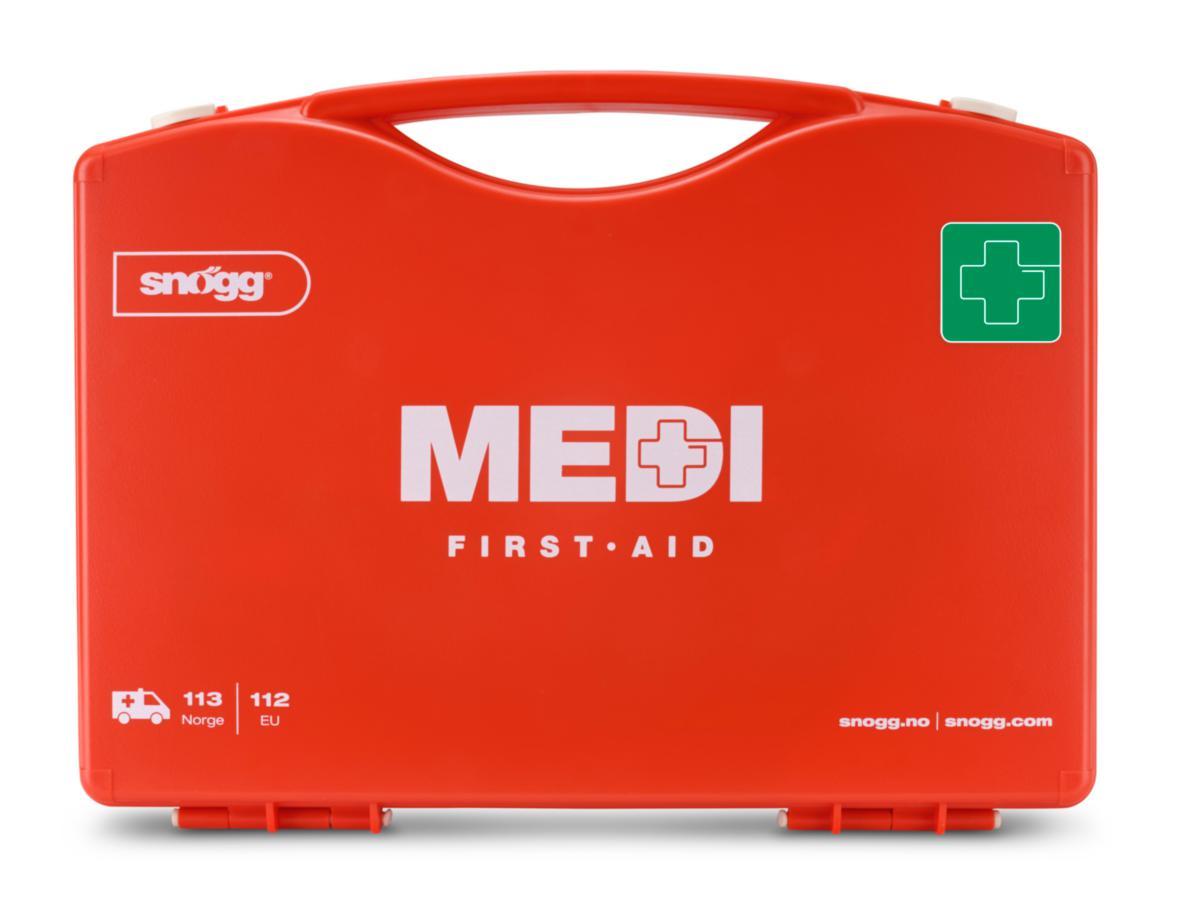 Førstehjelpskoffert Snøgg® Medi 400 - Førstehjelpskoffert Snøgg Medi